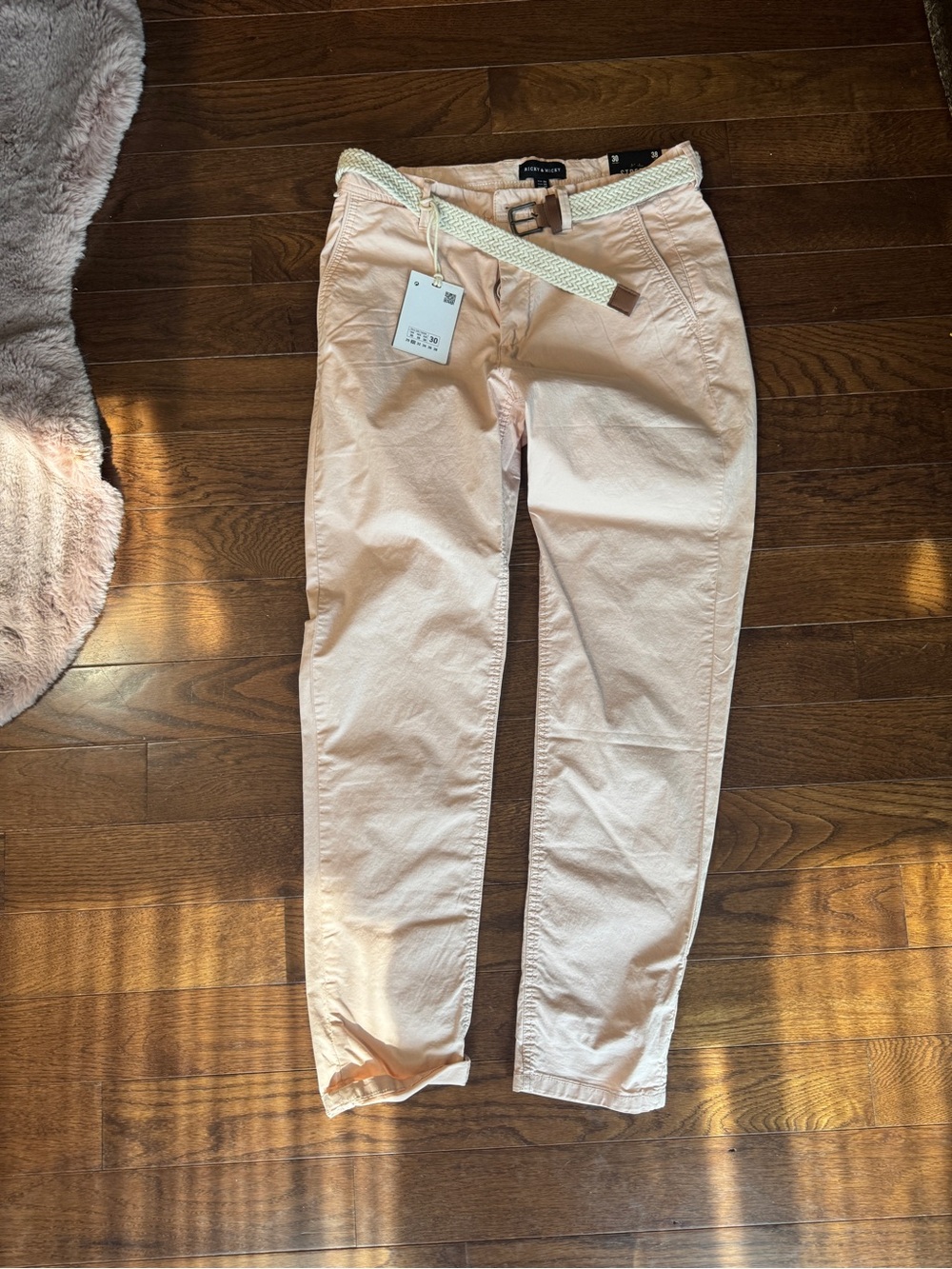 Soft Pink men’s Chinos - Unbranded